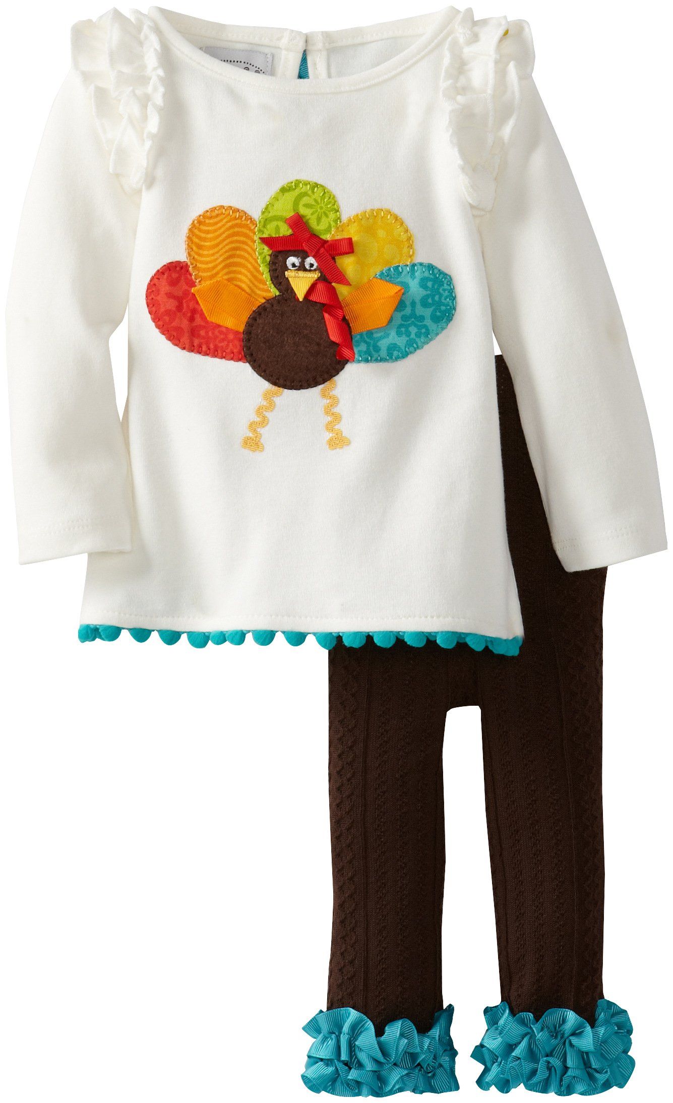 Detail Mud Pie Turkey Tunic And Leggings Nomer 8