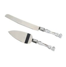 Detail Mud Pie Wedding Cake Knife Server Set Nomer 17