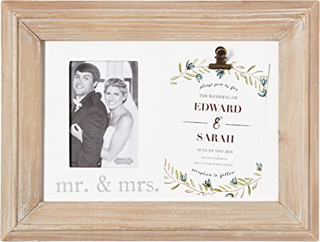 Detail Mud Pie Wedding Frames Nomer 14