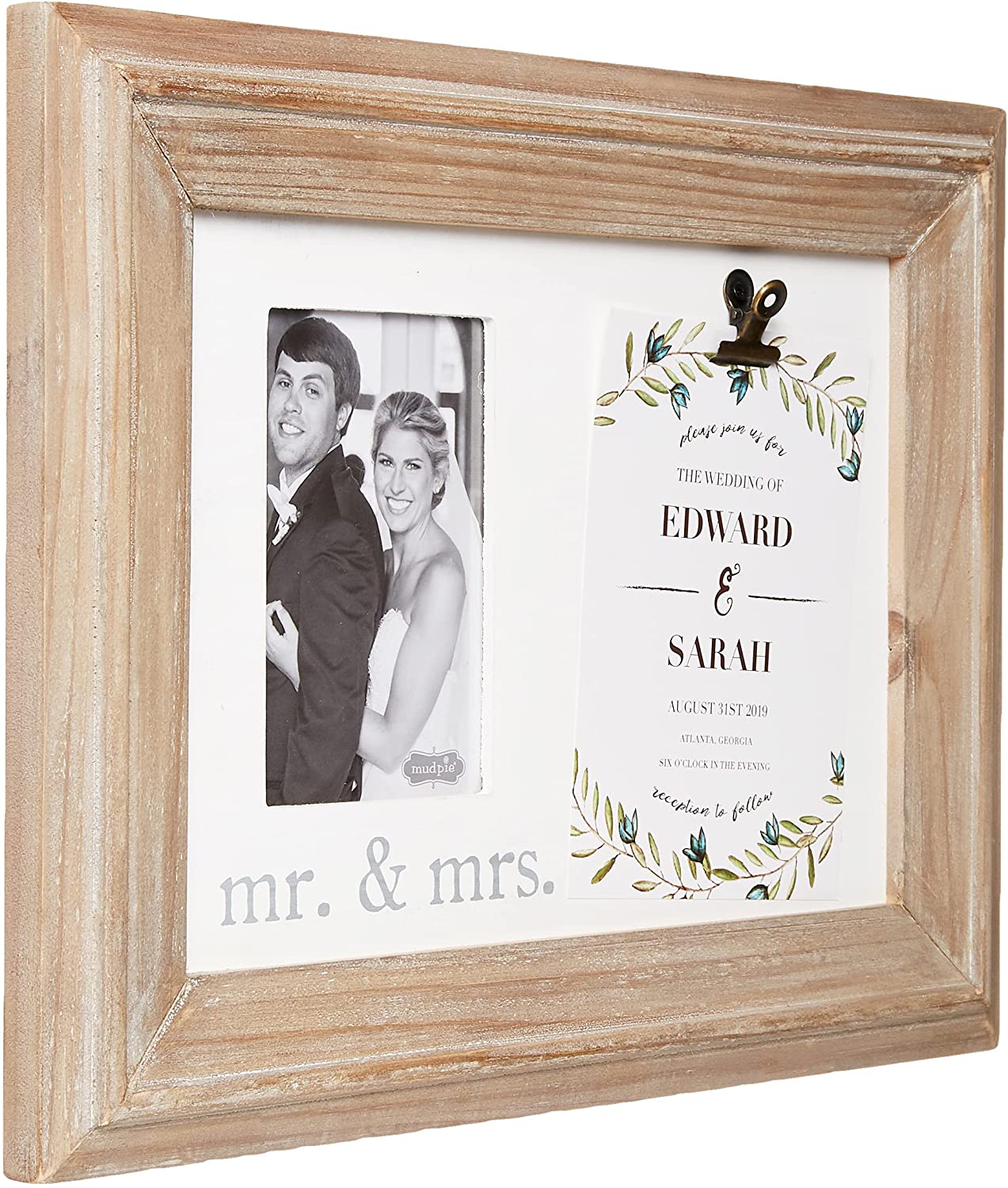 Detail Mud Pie Wedding Frames Nomer 5