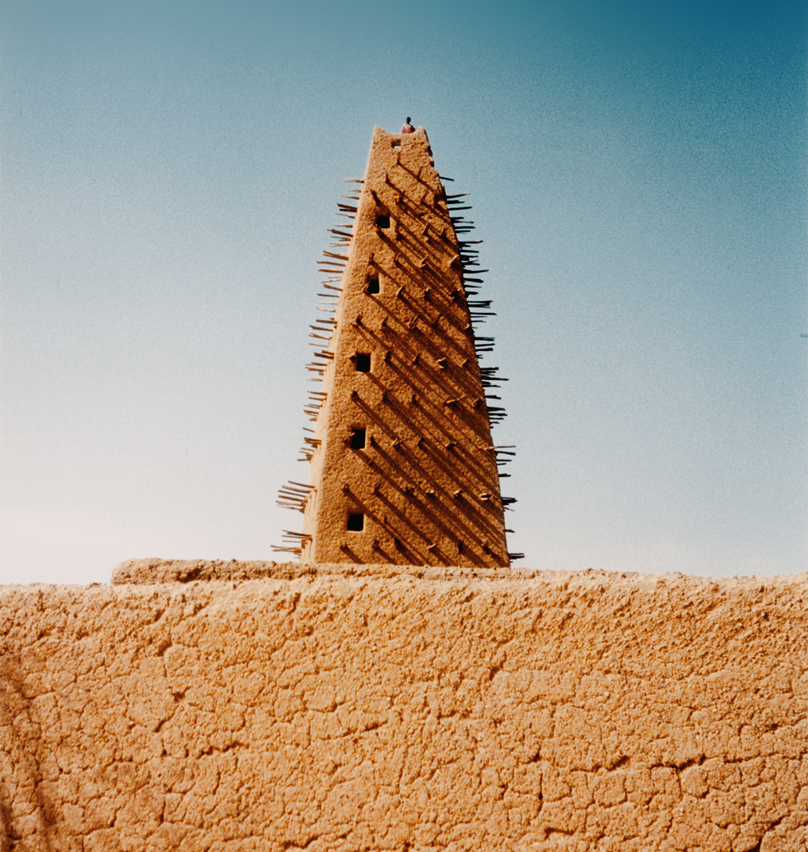 Detail Mud Pyramid Mosque Nomer 30