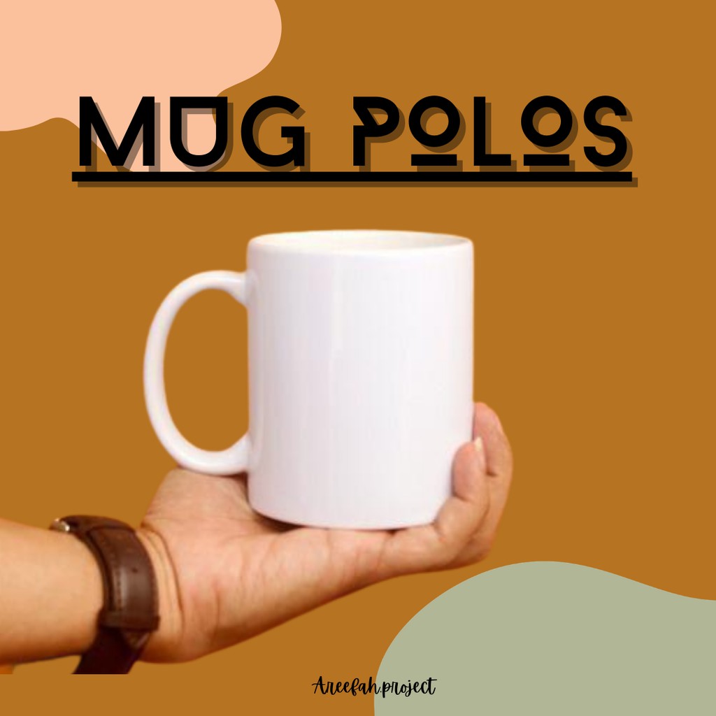 Detail Mug Putih Polos Nomer 35