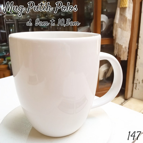 Detail Mug Putih Polos Nomer 41