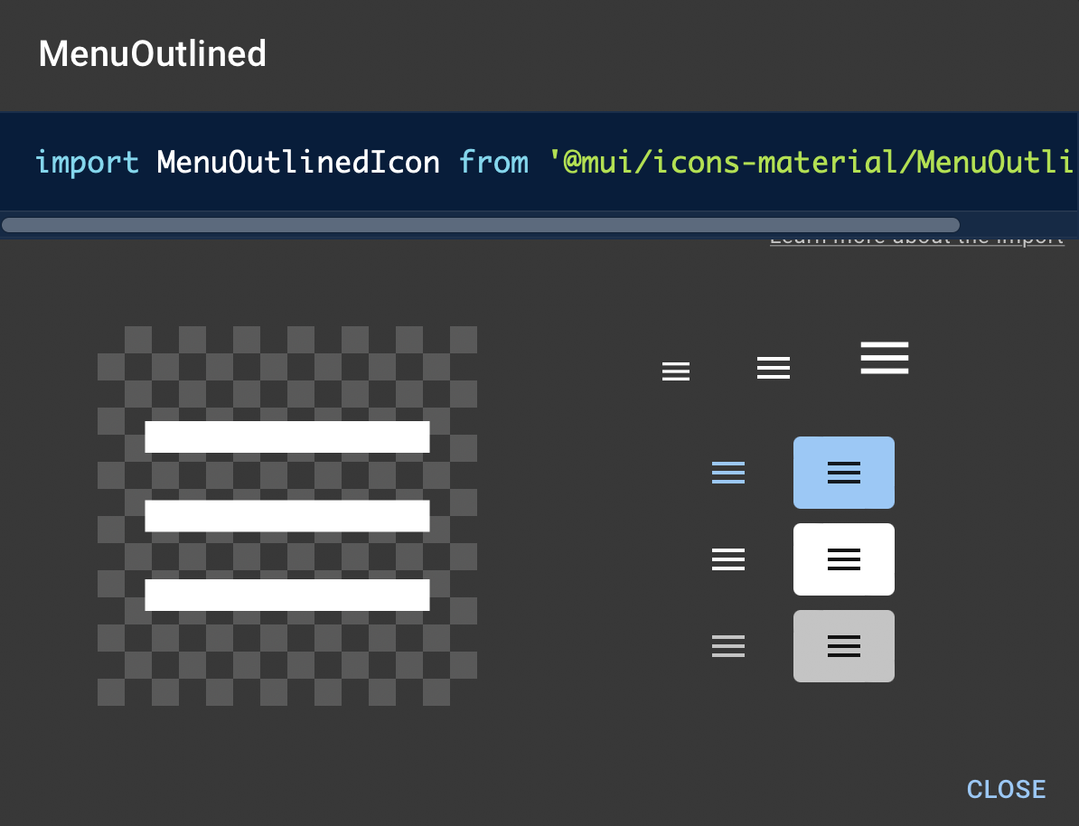 Detail Mui Icon Nomer 18