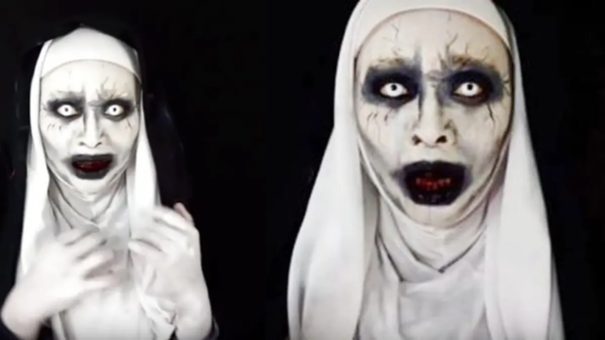 Detail Muka Hantu Valak Nomer 20