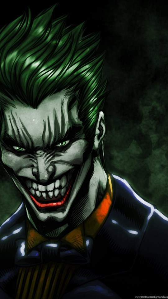 Detail Muka Joker Seram Nomer 36