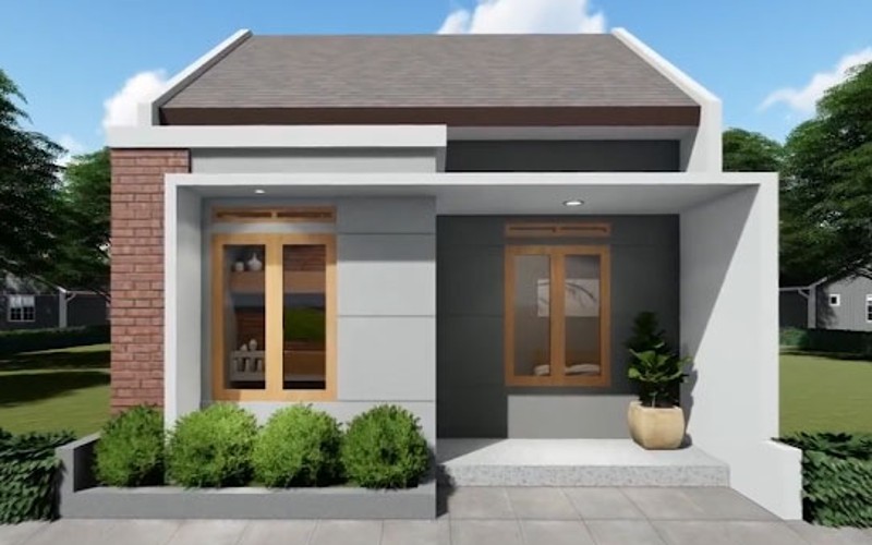 Detail Muka Rumah Minimalis Nomer 11