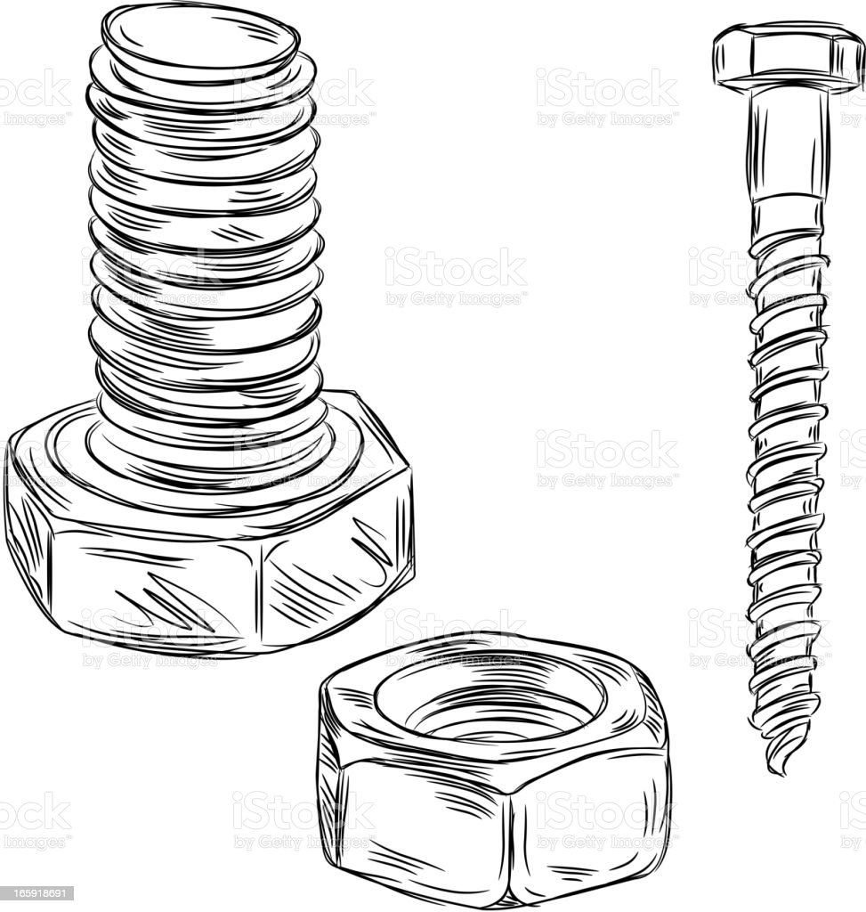 Detail Mur Baut Vector Nomer 31