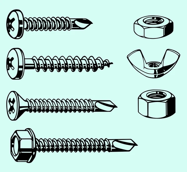 Detail Mur Baut Vector Nomer 45