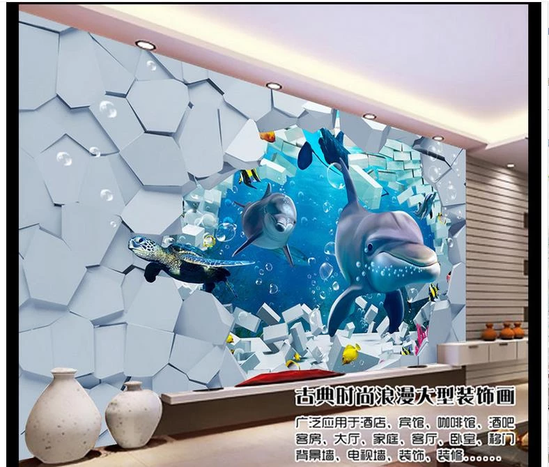 Detail Mural 3d Dinding Nomer 3