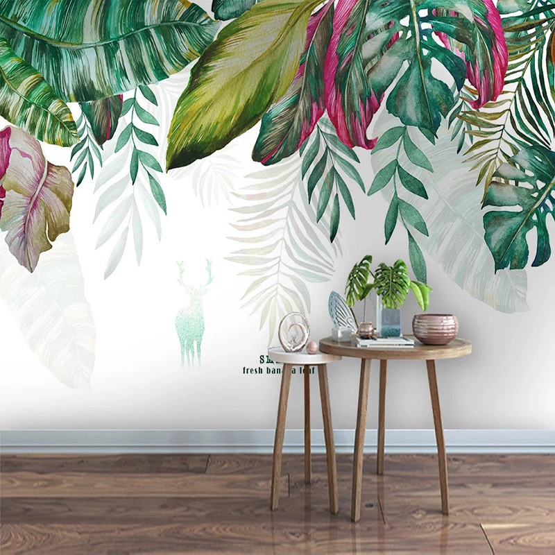 Detail Mural Daun Dinding Nomer 42