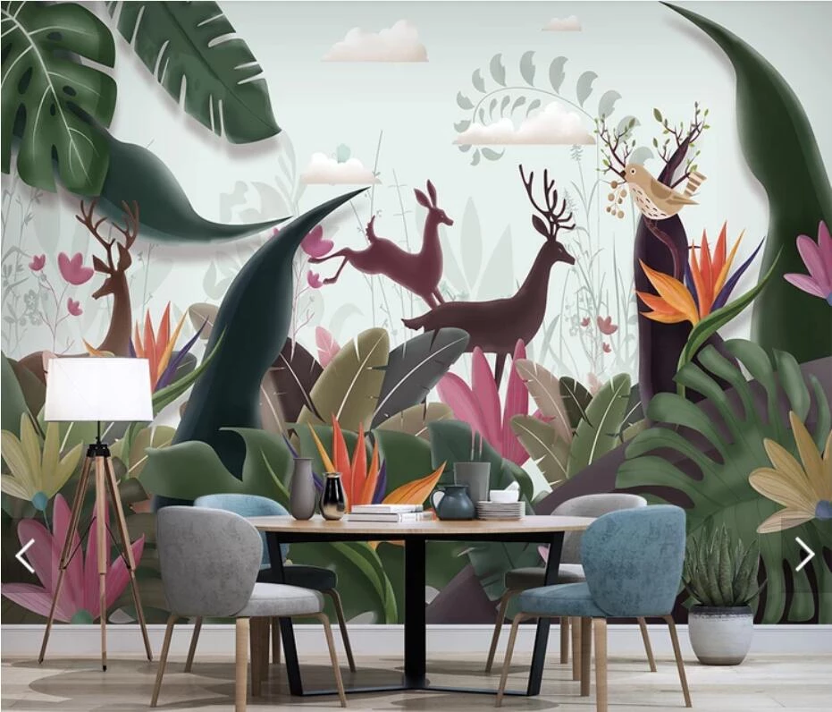 Detail Mural Daun Dinding Nomer 48