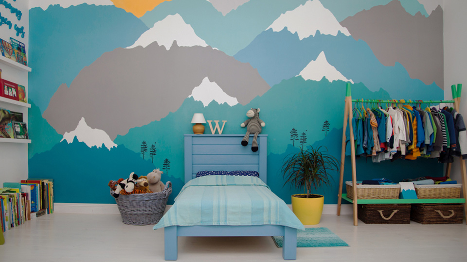 Detail Mural Dinding Kamar Nomer 19