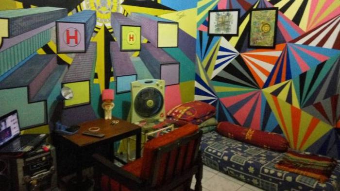 Detail Mural Dinding Kamar Nomer 33