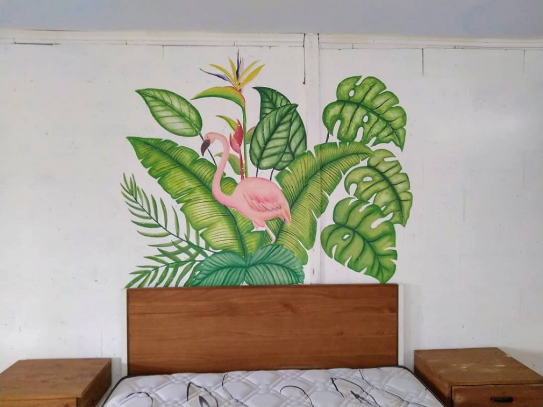 Detail Mural Dinding Kamar Nomer 41