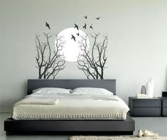 Mural Dinding Kamar Hitam Putih - KibrisPDR