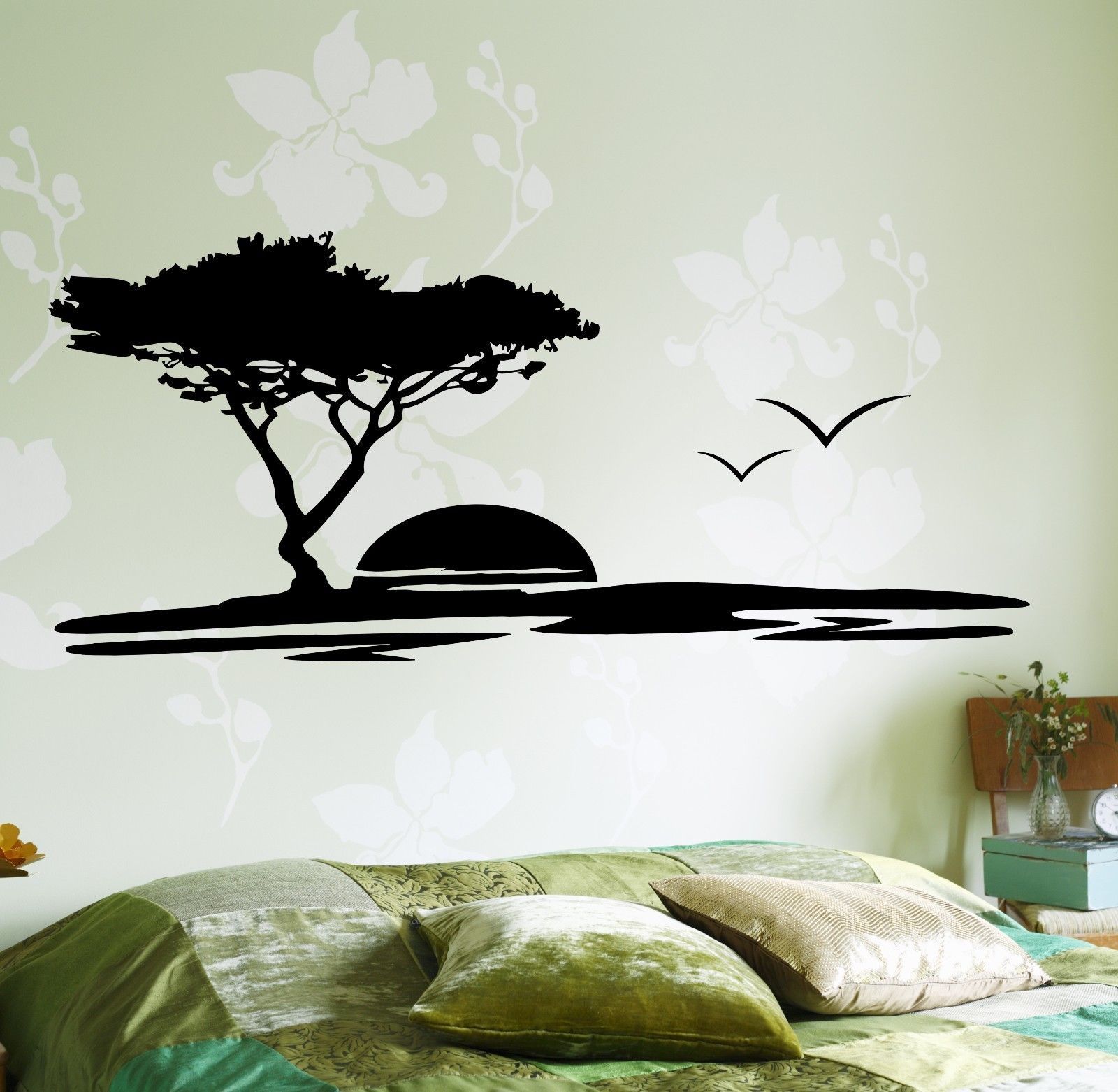 Detail Mural Dinding Kamar Hitam Putih Nomer 4