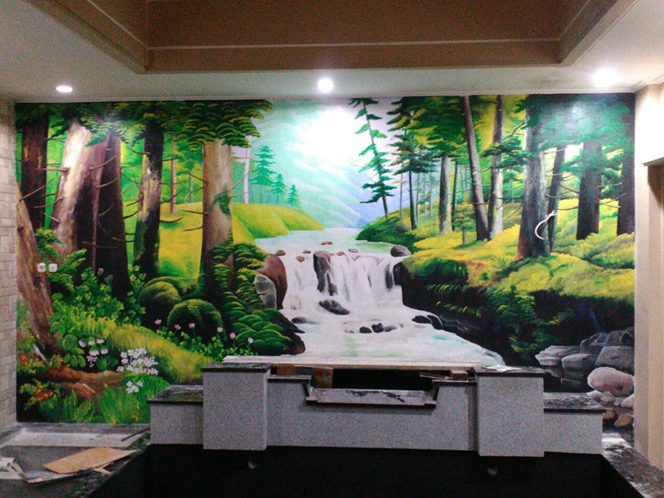 Detail Mural Dinding Luar Rumah Nomer 4