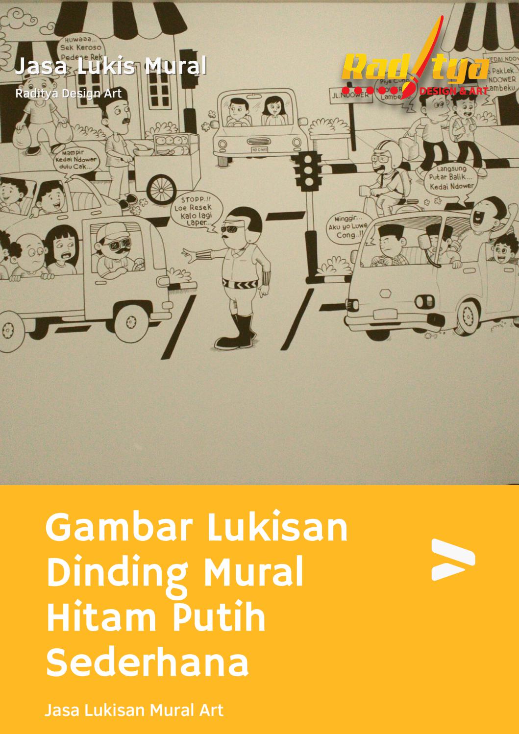 Detail Mural Hitam Putih Simple Nomer 47