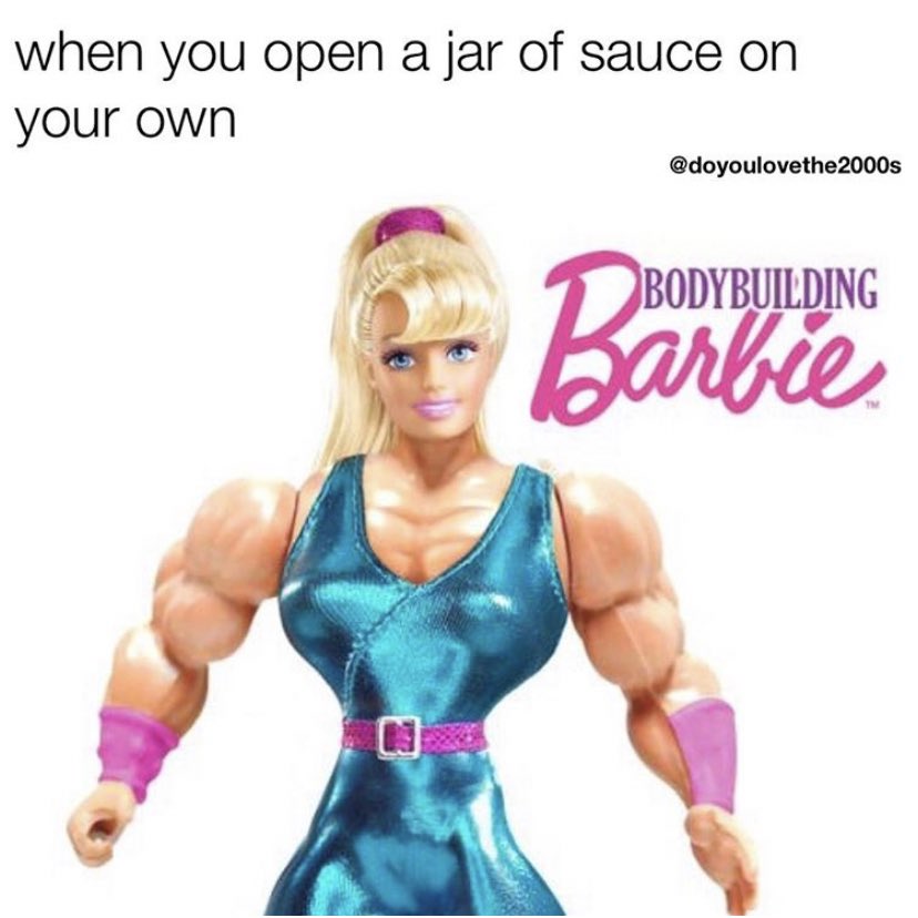 Detail Muscular Barbie Doll Meme Nomer 4