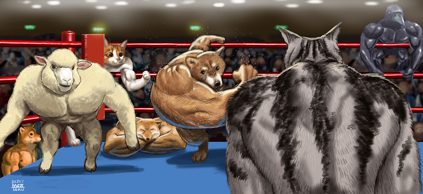 Detail Muscular Dog Meme Nomer 46