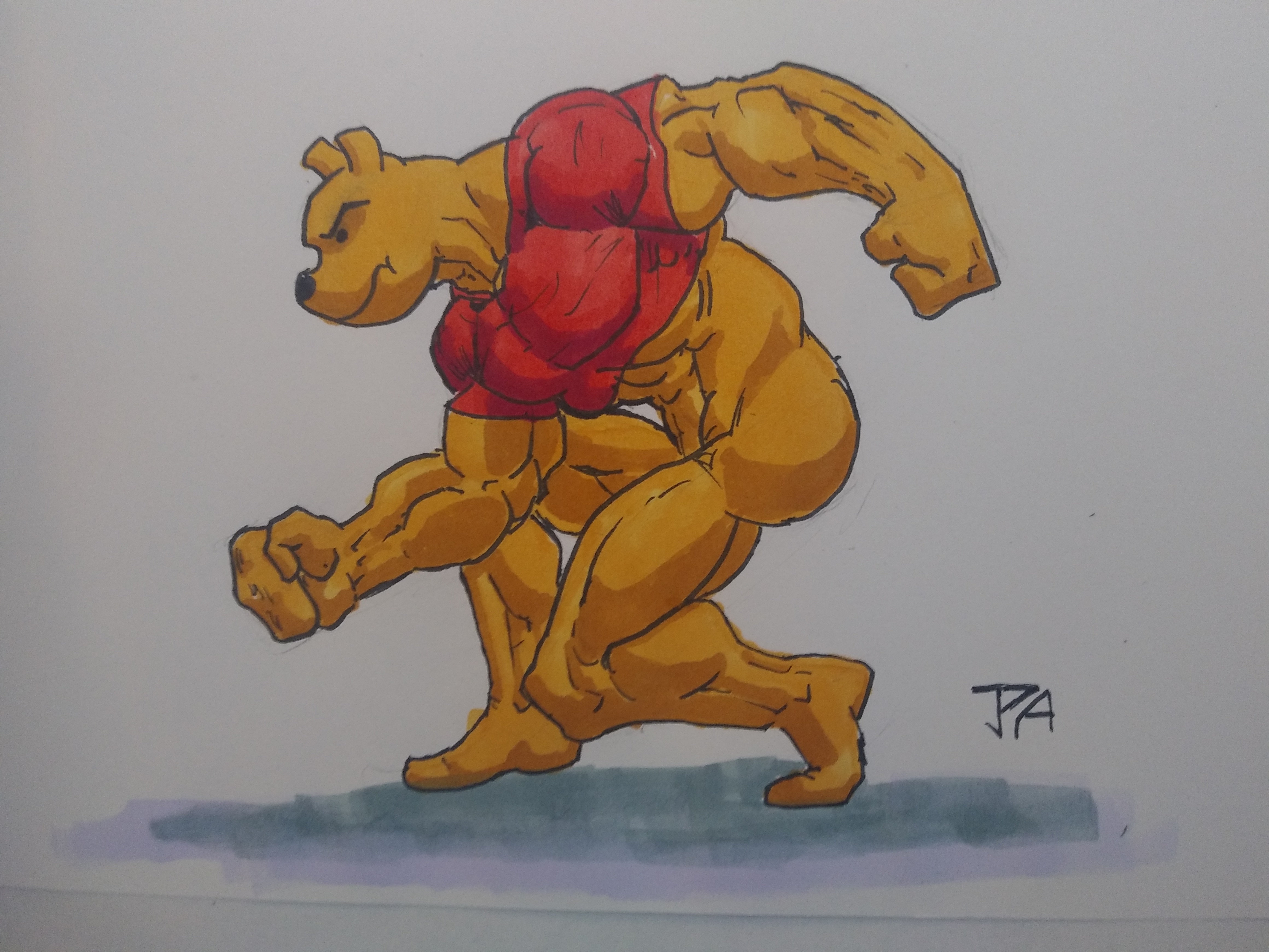 Detail Muscular Winnie The Pooh Nomer 17
