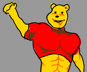 Detail Muscular Winnie The Pooh Nomer 48