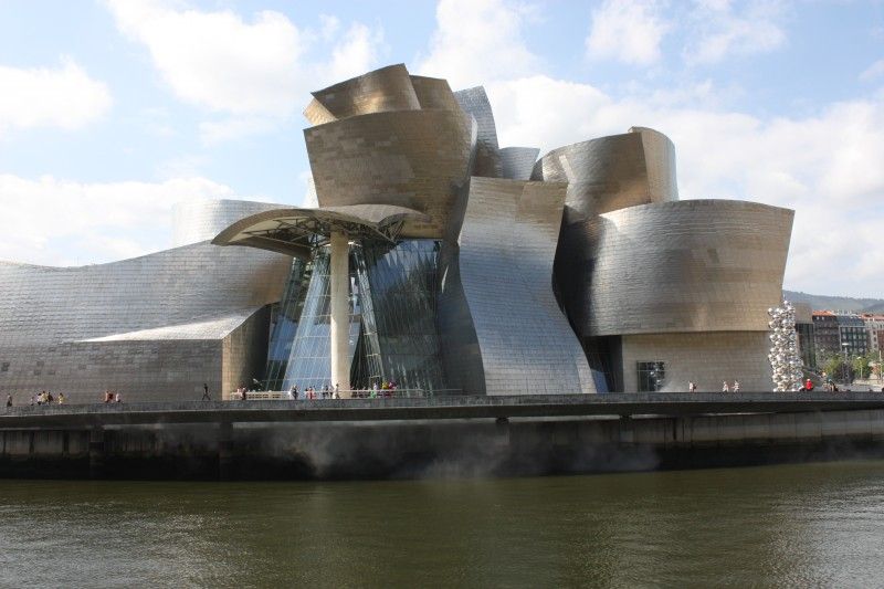 Detail Museum Guggenheim Bilbao Spanyol Nomer 44