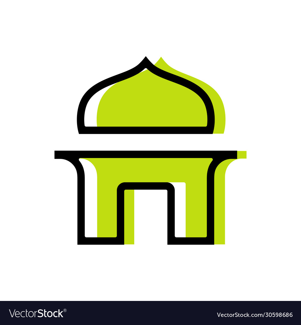Detail Mushola Vector Nomer 30