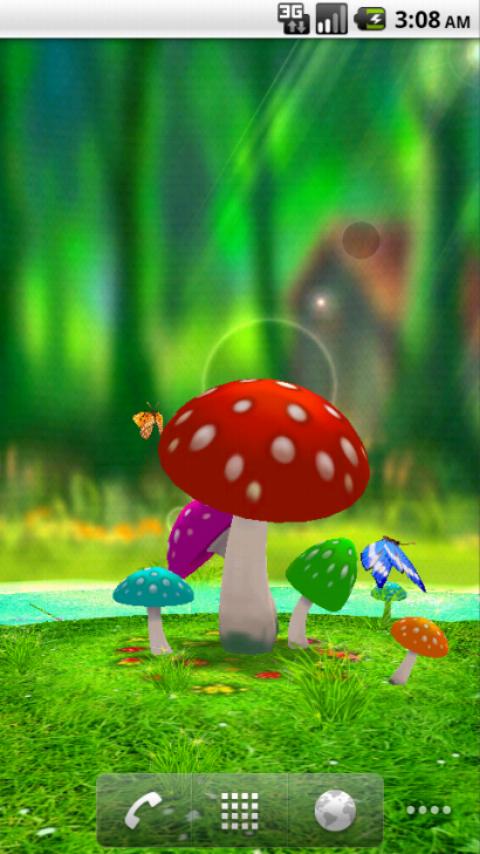 Detail Mushroom 3d Live Wallpaper Nomer 14
