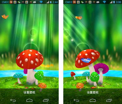 Detail Mushroom 3d Live Wallpaper Nomer 40