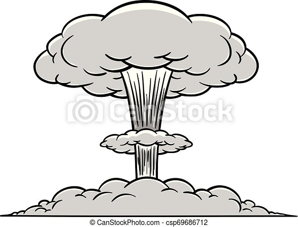 Detail Mushroom Cloud Clipart Nomer 19