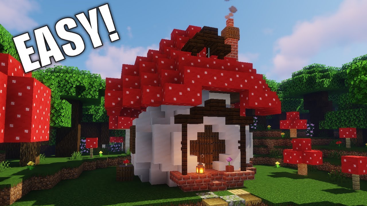 Mushroom Fairy House Minecraft - KibrisPDR