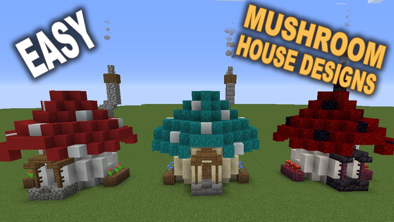 Detail Mushroom Fairy House Minecraft Nomer 22