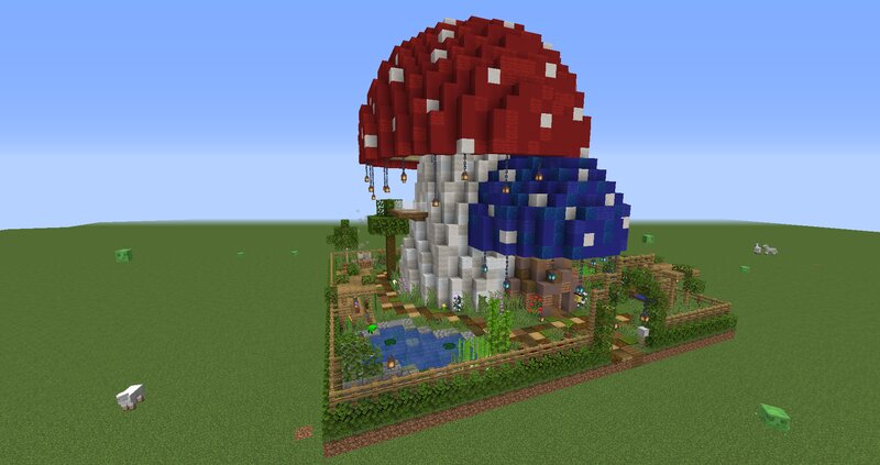 Detail Mushroom Fairy House Minecraft Nomer 54