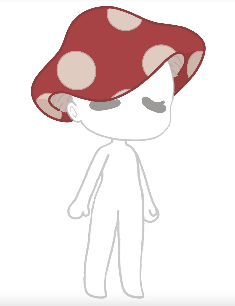 Detail Mushroom Hat Png Nomer 21