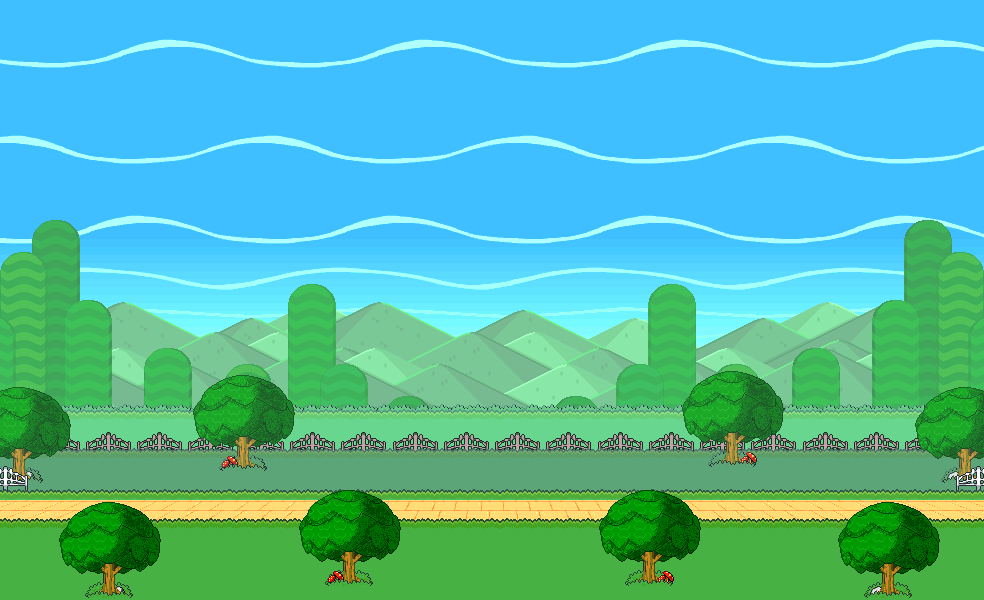 Detail Mushroom Kingdom Background Nomer 7