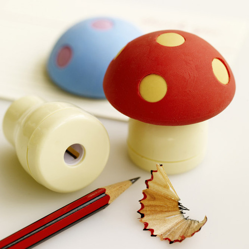 Detail Mushroom Sharpener Eraser Nomer 16