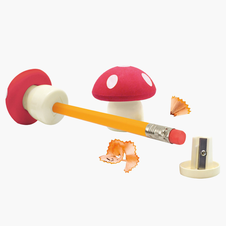 Detail Mushroom Sharpener Eraser Nomer 21