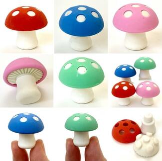 Detail Mushroom Sharpener Eraser Nomer 29