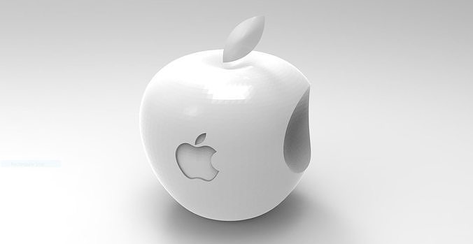 Detail Logo Apple 3d Nomer 13