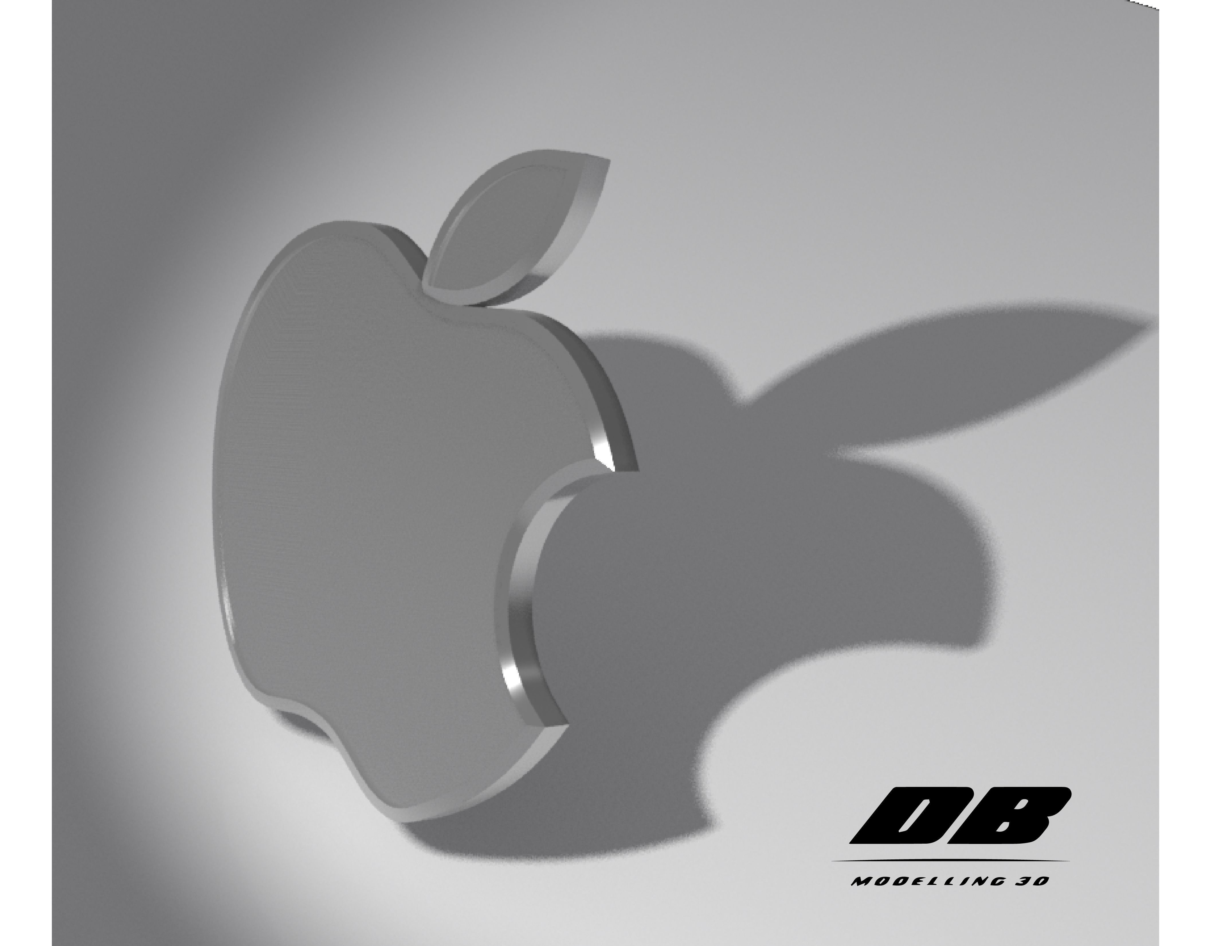 Detail Logo Apple 3d Nomer 17