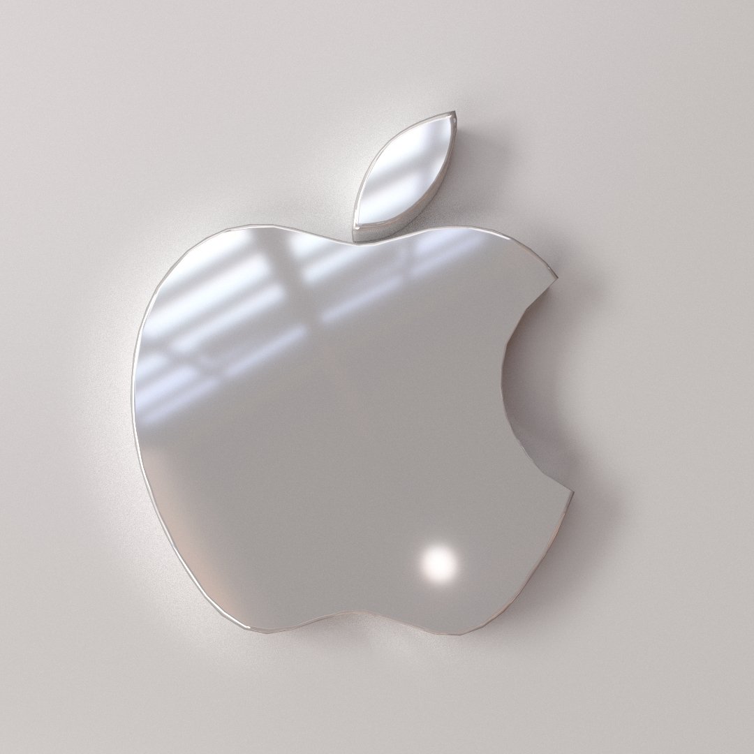 Detail Logo Apple 3d Nomer 5