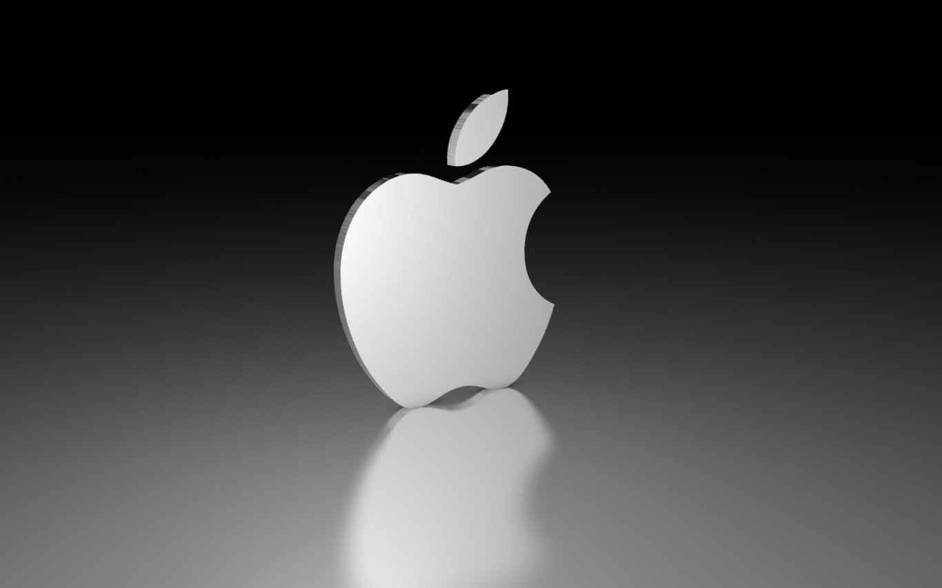 Detail Logo Apple 3d Nomer 6