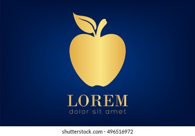 Detail Logo Apple Gold Nomer 20