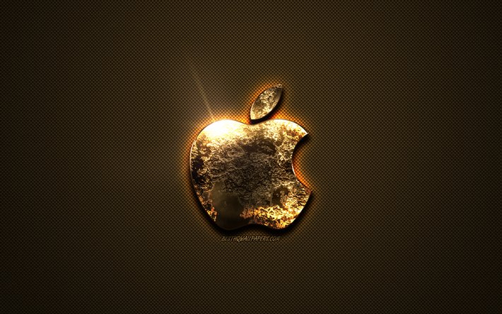 Detail Logo Apple Gold Nomer 31