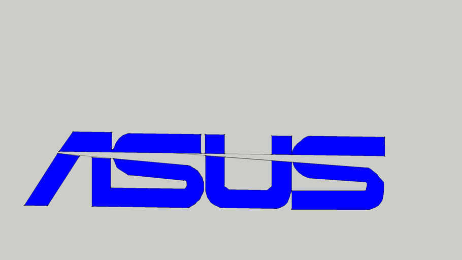 Detail Logo Asus 3d Nomer 16