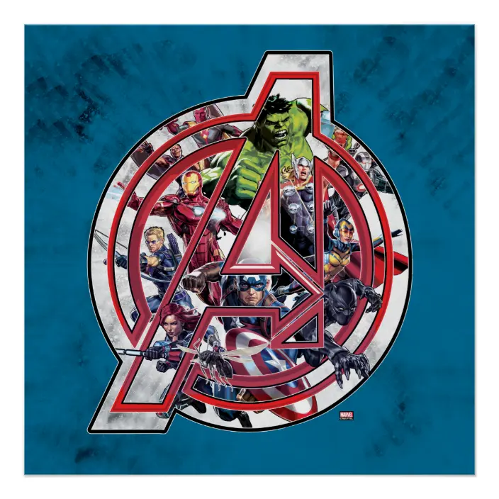 Detail Logo Avengers Nomer 24