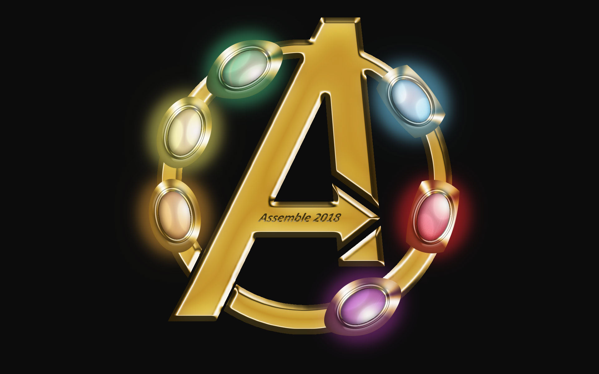 Detail Logo Avengers Infinity War Nomer 24