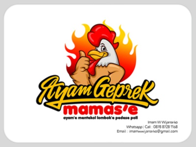 Detail Logo Ayam Geprek Nomer 4